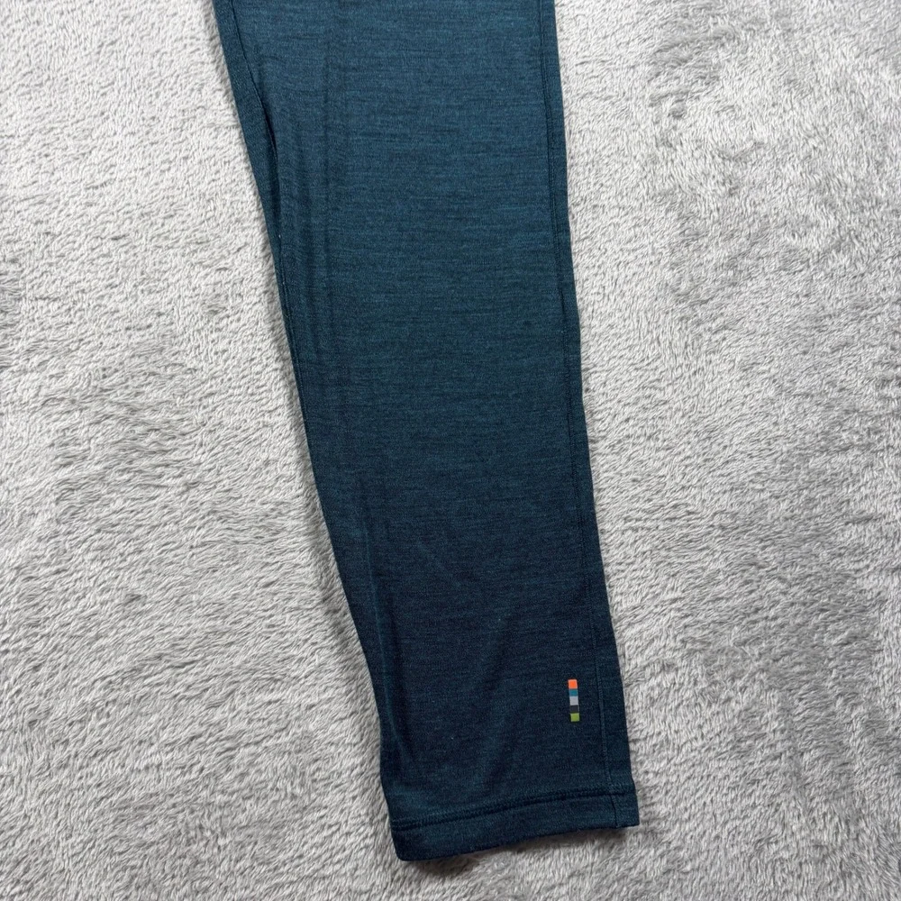 Smartwool Merino 250 Leggings Women XL Blue Base Layer Thermal Pants